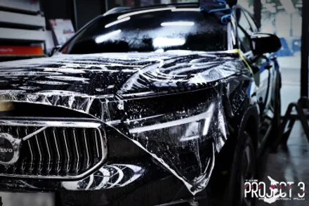 볼보 XC40 블랙 차량에 보닛 PPF와 생활보호PPF 왜 필요한가요? / 서초, 강남, 양재