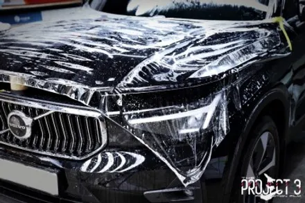 볼보 XC40 블랙 차량에 보닛 PPF와 생활보호PPF 왜 필요한가요? / 서초, 강남, 양재