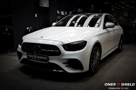 서초가죽코팅 전문점 기온쿼츠 인증점 오너쉴드에서벤츠 E350 가죽코팅 시공 받았습니다. / 서초, 강남, 양재