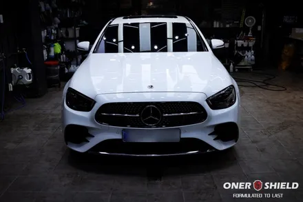 관악구 유리막코팅과 생활보호PPF 신차 출고와 동시에 작업했습니다. | 벤츠 E250 AMG 라인 / 서초, 강남, 양재
