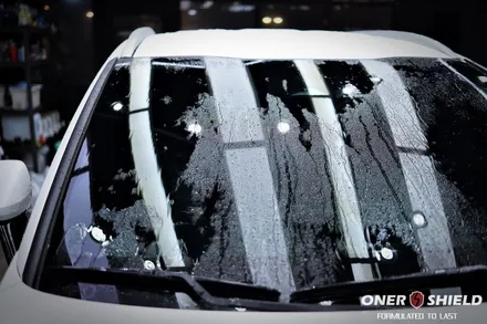 자동차 운전 시야 확보를 위한 필수템 유리 유막제거와 유리발수코팅 / 서초, 강남, 양재