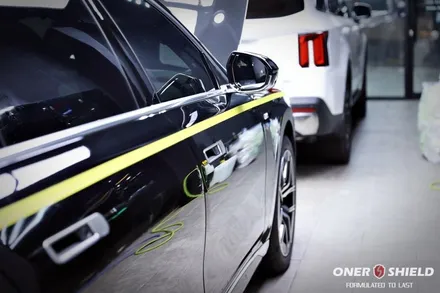 서초 고광택랩핑 BMW 7시리즈 차량에 투톤 랩핑으로 존재감 상승 / 서초, 강남, 양재