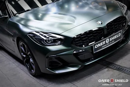[BMW Z4 에디션10대 한정판 작업기] BMW Z4  프로즌 딥 그린 무광 유리막코팅 & PPF시공으로 완벽 보호 / 서초, 강남, 양재