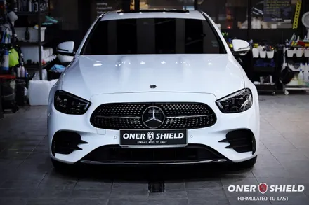 관악구 유리막코팅과 생활보호PPF 신차 출고와 동시에 작업했습니다. | 벤츠 E250 AMG 라인 / 서초, 강남, 양재