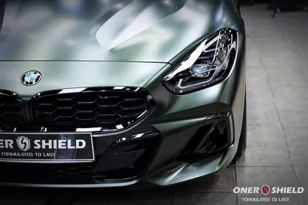 [BMW Z4 에디션10대 한정판 작업기] BMW Z4  프로즌 딥 그린 무광 유리막코팅 & PPF시공으로 완벽 보호 / 서초, 강남, 양재