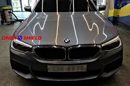 서초구 BMW 530i 본네트 PPF 시공으로 스톤칩에 대한 스트레스를 날려버리세요~ | 오너프로 넥서스+ [오너쉴드] / 서초, 강남, 양재