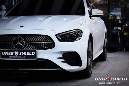 관악구 유리막코팅과 생활보호PPF 신차 출고와 동시에 작업했습니다. | 벤츠 E250 AMG 라인 / 서초, 강남, 양재