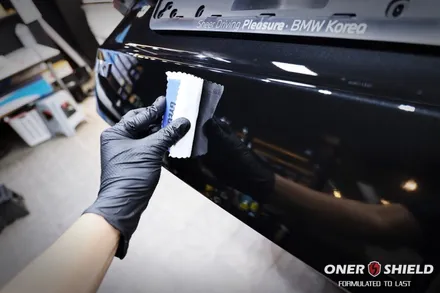 BMW ix1 신차 구입 후 방배동 생활보호PPF와 유리막 작업 / 서초, 강남, 양재