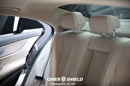 서초 강남 벤츠 CLS450 마끼아또 베이지 가죽시트 코팅 시공 | 오너쉴드 / 서초, 강남, 양재