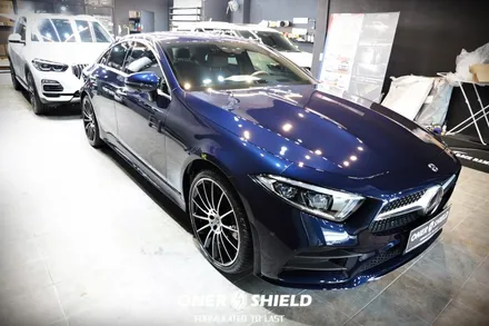 서초 강남 벤츠 CLS450 마끼아또 베이지 가죽시트 코팅 시공 | 오너쉴드 / 서초, 강남, 양재