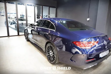 서초 강남 벤츠 CLS450 마끼아또 베이지 가죽시트 코팅 시공 | 오너쉴드 / 서초, 강남, 양재