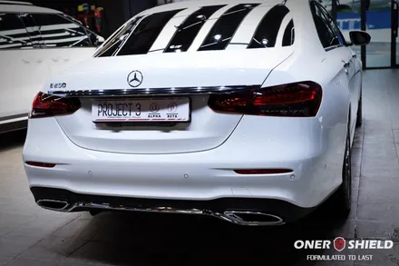 관악구 유리막코팅과 생활보호PPF 신차 출고와 동시에 작업했습니다. | 벤츠 E250 AMG 라인 / 서초, 강남, 양재