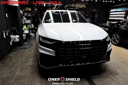 AUDI (아우디) Q8 흰색차 서초 PPF, 유리막코팅, 가죽코팅 시공 잘하는 곳 선택하는 Tip / 서초, 강남, 양재
