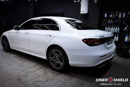 관악구 유리막코팅과 생활보호PPF 신차 출고와 동시에 작업했습니다. | 벤츠 E250 AMG 라인 / 서초, 강남, 양재