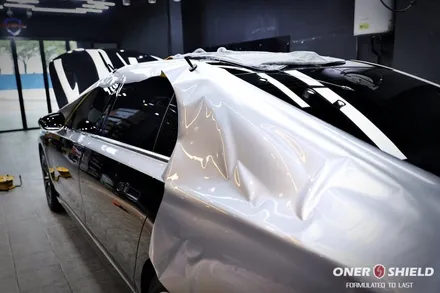 서초 고광택랩핑 BMW 7시리즈 차량에 투톤 랩핑으로 존재감 상승 / 서초, 강남, 양재