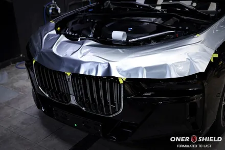 서초 고광택랩핑 BMW 7시리즈 차량에 투톤 랩핑으로 존재감 상승 / 서초, 강남, 양재