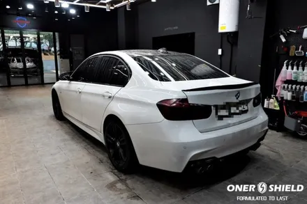 방배동 중고차 썬팅 광택 유리막코팅 작업을 한번에 BMW 328i 리스토어 패키지 / 서초, 강남, 양재
