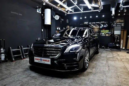 양재동 벤츠S 클래스 가죽시트코팅 기온쿼츠 레더쉴드 | 오너쉴드 서초점 / 서초, 강남, 양재