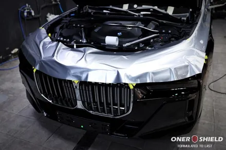 서초 고광택랩핑 BMW 7시리즈 차량에 투톤 랩핑으로 존재감 상승 / 서초, 강남, 양재
