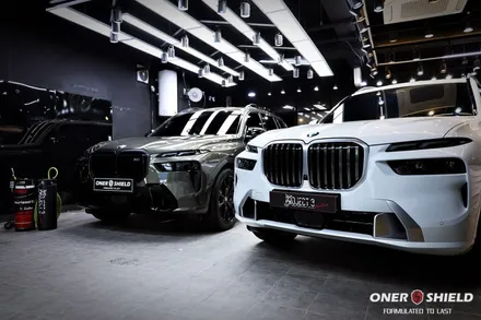 BMW X7 40d 미네랄 화이트 메탈릭 VS M60i 매해탄  메탈릭 트림비교 / 서초, 강남, 양재