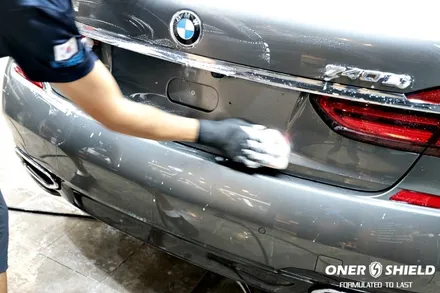 워터스팟과 외부 데미지에 강한  오너쉴드 9H+ / 글로스 코팅 BMW 740Li 광택 + 유리막코팅 | 오너쉴드 서초 / 서초, 강남, 양재
