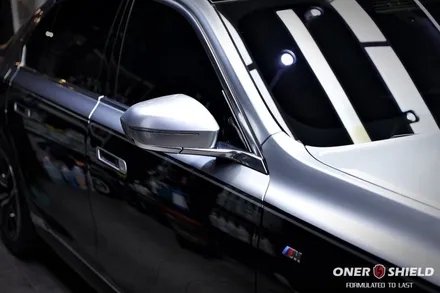 서초 고광택랩핑 BMW 7시리즈 차량에 투톤 랩핑으로 존재감 상승 / 서초, 강남, 양재