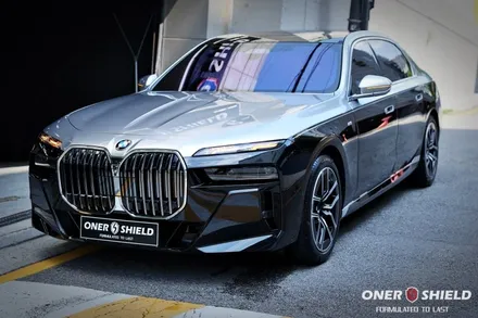 서초 고광택랩핑 BMW 7시리즈 차량에 투톤 랩핑으로 존재감 상승 / 서초, 강남, 양재