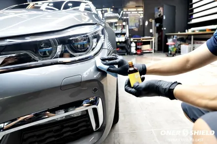 워터스팟과 외부 데미지에 강한  오너쉴드 9H+ / 글로스 코팅 BMW 740Li 광택 + 유리막코팅 | 오너쉴드 서초 / 서초, 강남, 양재
