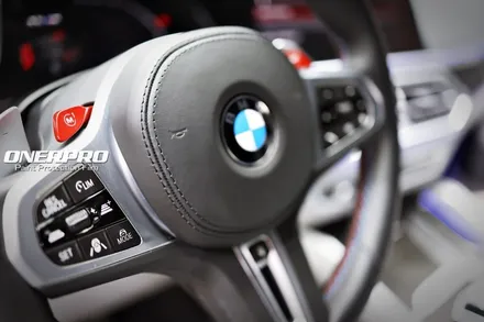 개포동 실내PPF BMW X6M 카본 역시 오너프로 실내 전용 PPF로 보호합니다. / 서초, 강남, 양재