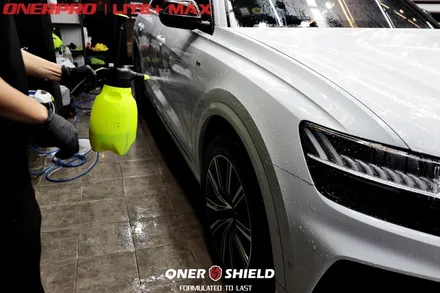AUDI (아우디) Q8 흰색차 서초 PPF, 유리막코팅, 가죽코팅 시공 잘하는 곳 선택하는 Tip / 서초, 강남, 양재
