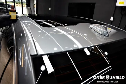 워터스팟과 외부 데미지에 강한  오너쉴드 9H+ / 글로스 코팅 BMW 740Li 광택 + 유리막코팅 | 오너쉴드 서초 / 서초, 강남, 양재
