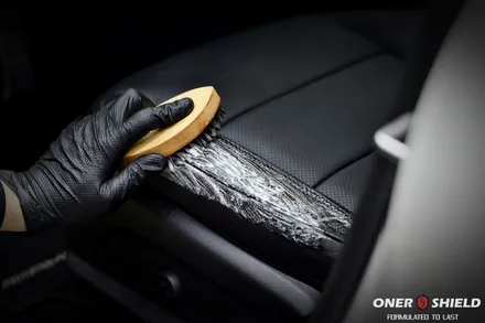 서초가죽코팅 전문점 기온쿼츠 인증점 오너쉴드에서벤츠 E350 가죽코팅 시공 받았습니다. / 서초, 강남, 양재