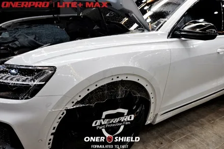 AUDI (아우디) Q8 흰색차 서초 PPF, 유리막코팅, 가죽코팅 시공 잘하는 곳 선택하는 Tip / 서초, 강남, 양재