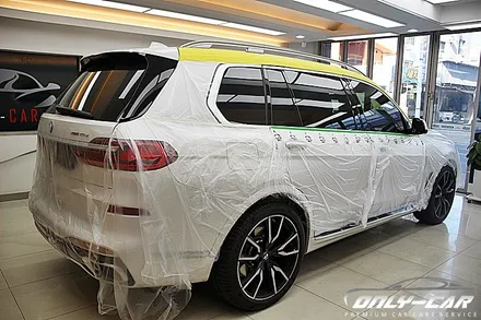 대전 솔라가드 틴팅전문 온리카 에서 BMW X7 G07 노블레스Z 썬팅 재작업도 깔끔하게
