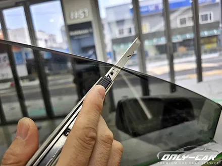 대전 썬팅 재시공 벤츠 CLS 할인행사중인 유쉴드 고스트70s 틴팅 !