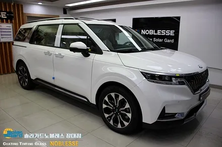 대전솔라가드 시공 잘하는 온리카에서 4세대 KA4 신형카니발 노블레스K 썬팅 꼼꼼하게 해드렸어요