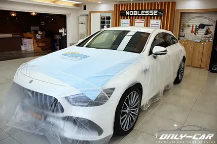 대전솔라가드 벤츠 AMG 43GT 노블레스 Z 썬팅 해드렸습니다