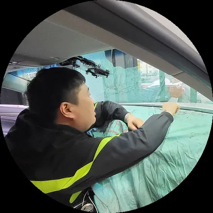 부천 썬팅, 부천 옥길동 썬팅 저렴한 곳, 올 뉴 카니발 넥스가드사 카본 반반사 필름 썬팅작업. / 부천시 소사구 옥길동