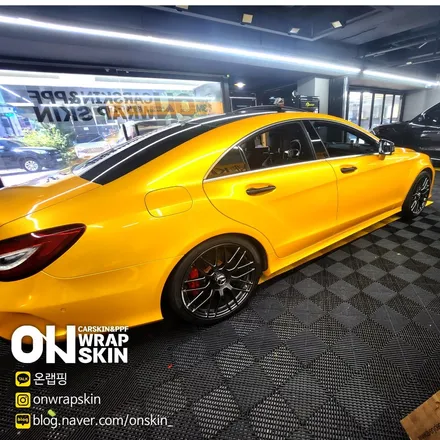 부천 옥길동 랩핑샵 부천랩핑,전체랩핑,경기도 랩핑  전문샵 벤츠 cls63 s amg / 부천시 소사구 옥길동