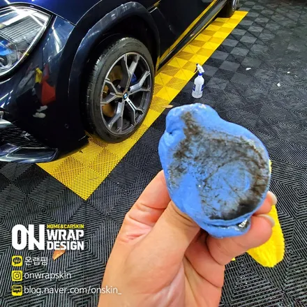 부천랩핑샵, BMW X6 전체랩핑, BMW 랩핑전문/사고차량 퍼티작업,에이버리 락그레이 재시공,완벽하게 변신하기!!! / 부천시 소사구 옥길동