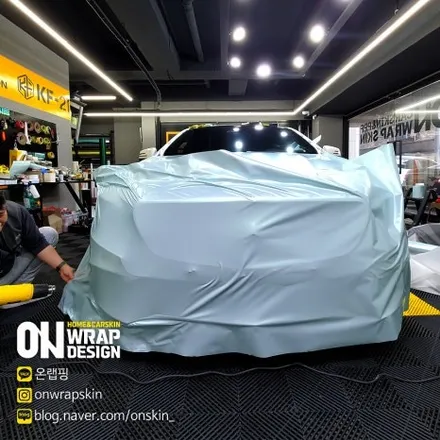부천랩핑샵, 벤츠 CLA220d 전체 랩핑, 부분 랩핑, 도장면 퍼티 작업부터 전체 랩핑까지 드레스업하기! / 부천시 소사구 옥길동