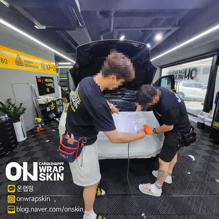 부천 옥길동 자동차랩핑,랩핑 전문샵,신차 포르쉐 카이엔 쿠페 하이브리드 전체랩핑 / 부천시 소사구 옥길동