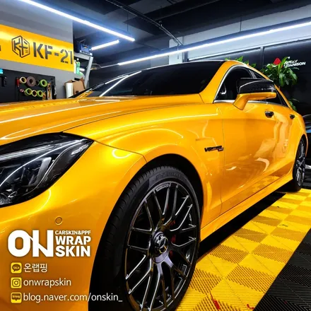 부천 옥길동 랩핑샵 부천랩핑,전체랩핑,경기도 랩핑  전문샵 벤츠 cls63 s amg / 부천시 소사구 옥길동