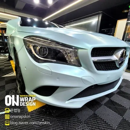 부천랩핑샵, 벤츠 CLA220d 전체 랩핑, 부분 랩핑, 도장면 퍼티 작업부터 전체 랩핑까지 드레스업하기! / 부천시 소사구 옥길동