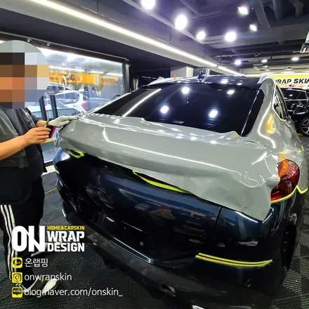 부천랩핑샵, BMW X6 전체랩핑, BMW 랩핑전문/사고차량 퍼티작업,에이버리 락그레이 재시공,완벽하게 변신하기!!! / 부천시 소사구 옥길동