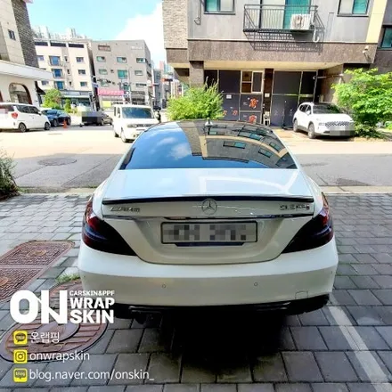 부천 옥길동 랩핑샵 부천랩핑,전체랩핑,경기도 랩핑  전문샵 벤츠 cls63 s amg / 부천시 소사구 옥길동