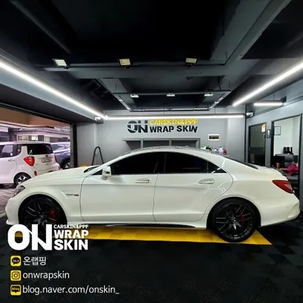부천 옥길동 랩핑샵 부천랩핑,전체랩핑,경기도 랩핑  전문샵 벤츠 cls63 s amg / 부천시 소사구 옥길동