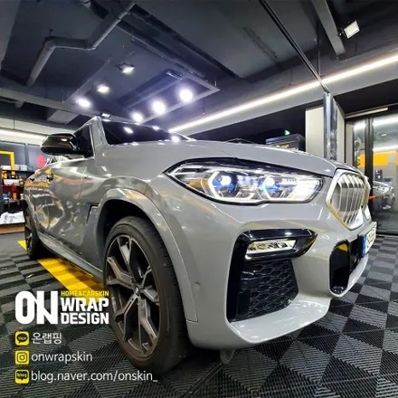 부천랩핑샵, BMW X6 전체랩핑, BMW 랩핑전문/사고차량 퍼티작업,에이버리 락그레이 재시공,완벽하게 변신하기!!! / 부천시 소사구 옥길동