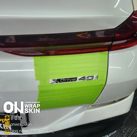 부천 옥길동 자동차 랩핑 전문샵,BMW X6 전체 랩핑 / 부천시 소사구 옥길동