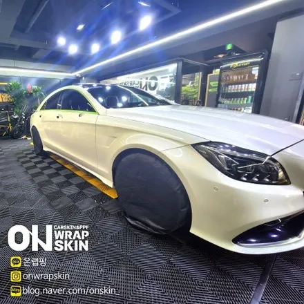 부천 옥길동 랩핑샵 부천랩핑,전체랩핑,경기도 랩핑  전문샵 벤츠 cls63 s amg / 부천시 소사구 옥길동
